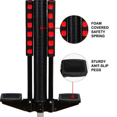 Willingfun Pro Master Pogo Stick kid performing a bounce session