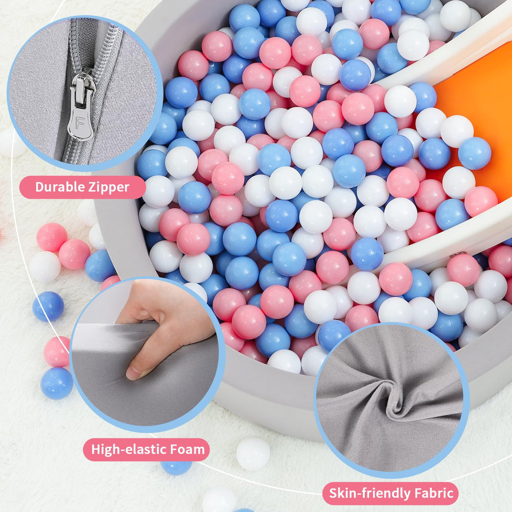 Bottom-assembly zipper design enables quick setup and cleaning