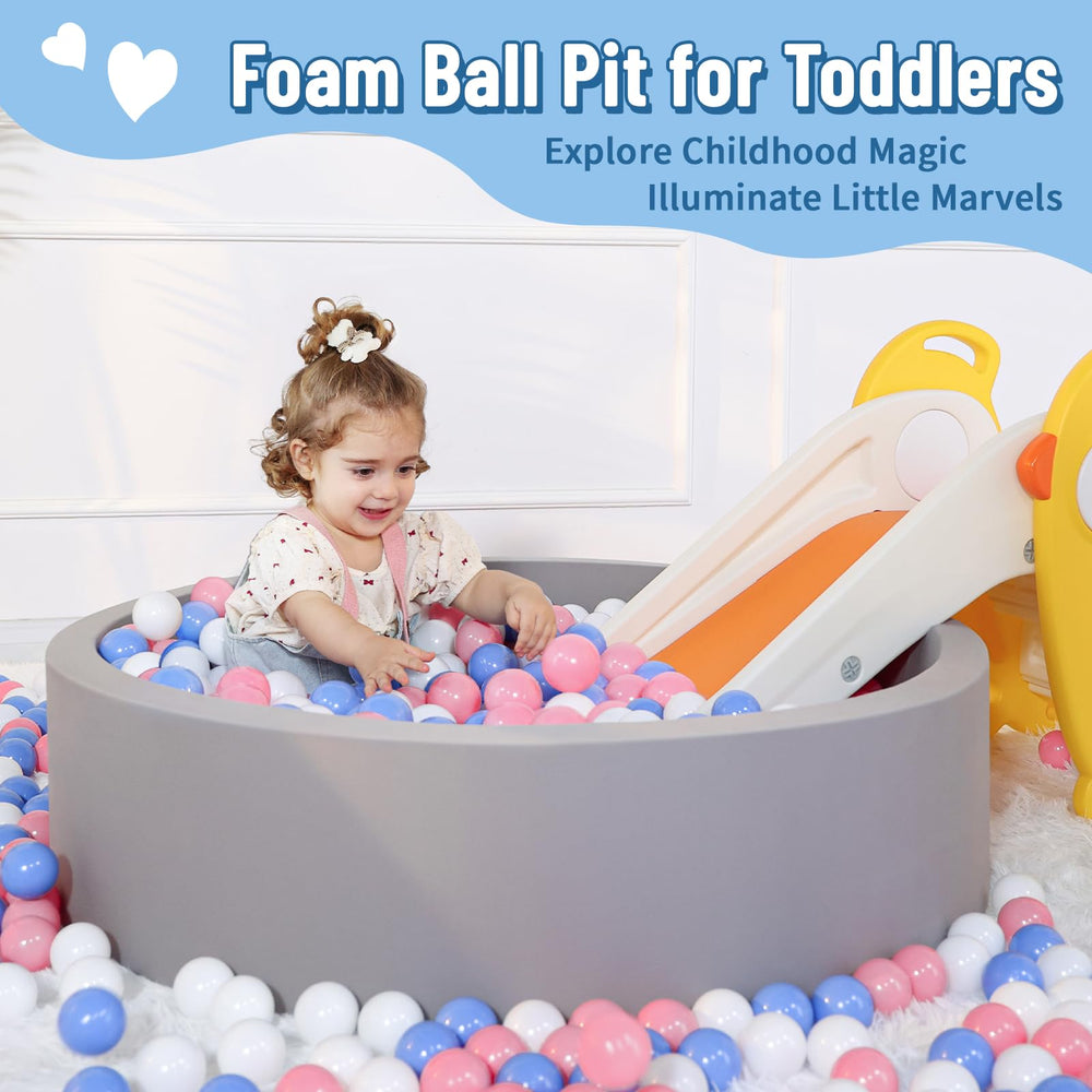 Diameter 33.5 inches provides roomy toddler play space