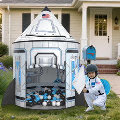 Wilwolfer Rocketship Tent makes a delightful space gift idea for youngsters.