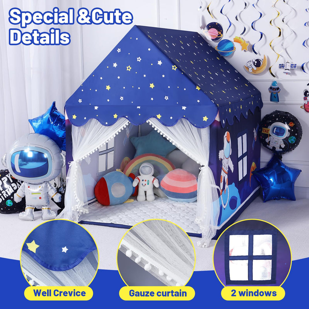 Wilwolfer Space Tent Soft Mat offers a comfortable, safe surface for activities