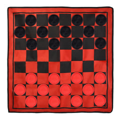 Win SPORTS includes 24 giant checkers for play.