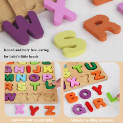 Winbar wooden pieces with bright color blocks for lasting toddler play
