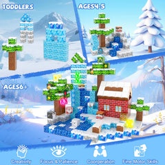 Winchoice Magnet 1-inch blocks are safe and child-friendly for young builders