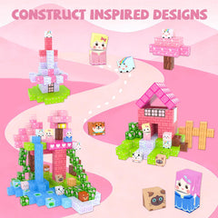 Winchoice Magnet blocks made of ABS-safe material for durable, kid-friendly construction.