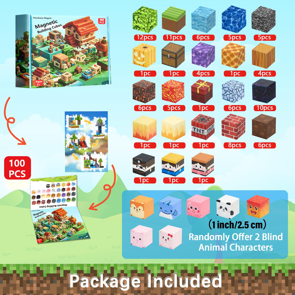Winchoice 1-inch Magnetic Blocks offer durable, safe building for toddlers and early STEM exploration.