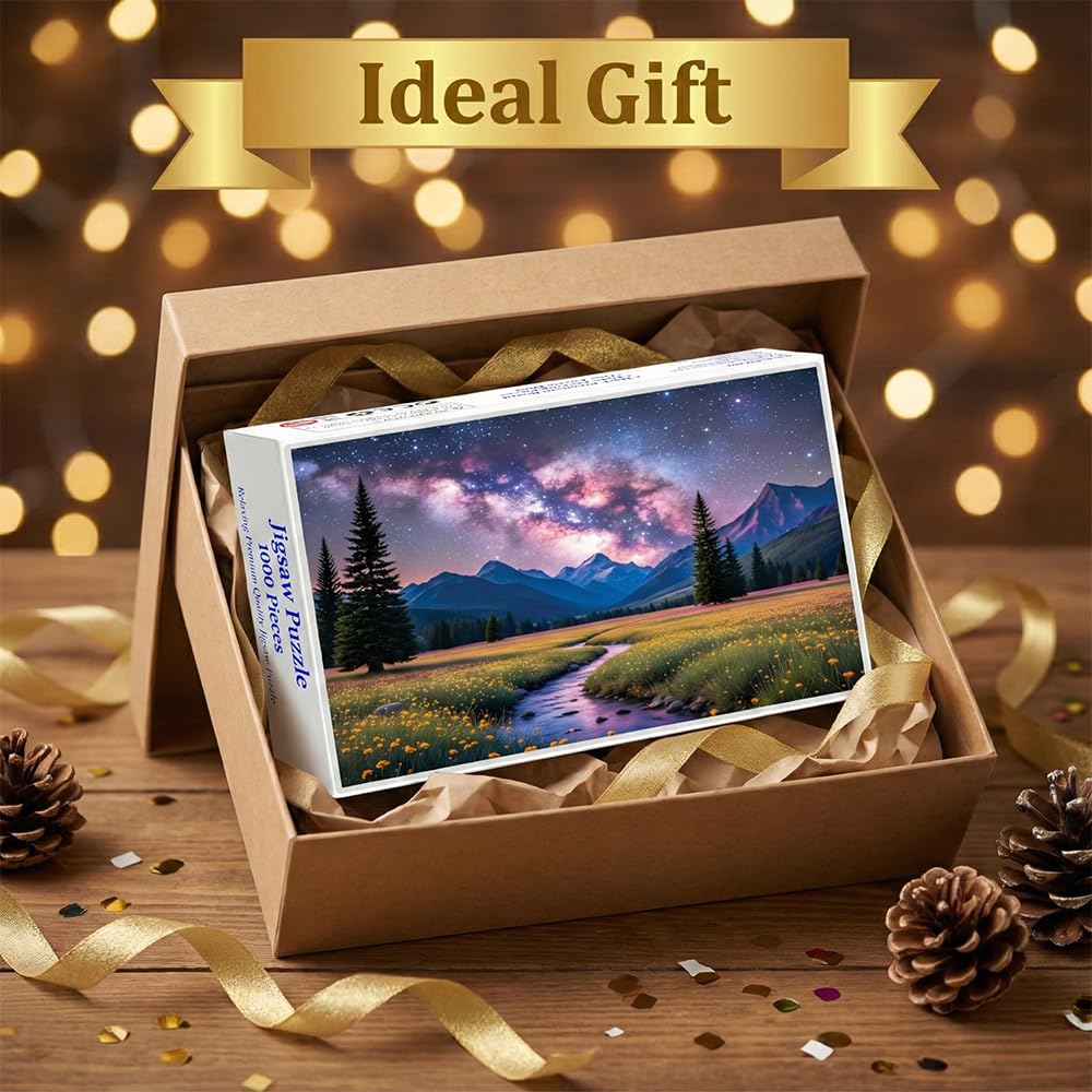 Windgift Starlit Meadow colorful artwork—bold details invite extended puzzle sessions