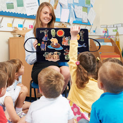 Windkream Sunday school felt pieces create hands-on faith-themed activities.