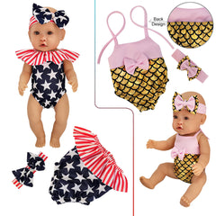 Windolls patriotic outfit set for 14-16 inch dolls inspires festive storytelling
