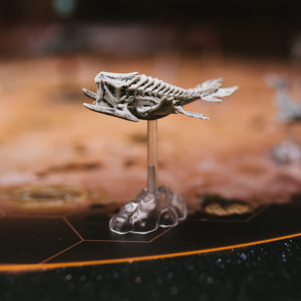 Windward crew morale and supplies influence production decisions on deck.