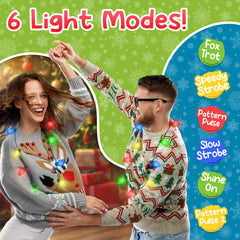 Windy City Novelties LED necklace durable build for multiple holiday seasons