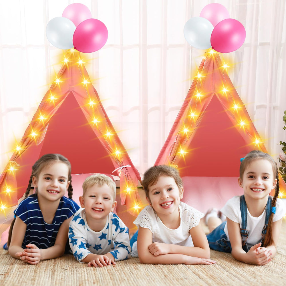 Windyun sleepover party setup shows four tents ready for friends