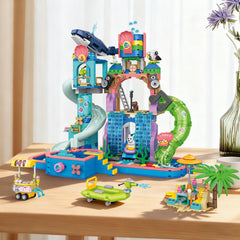 Wingift tube slide provides twisty movement in play