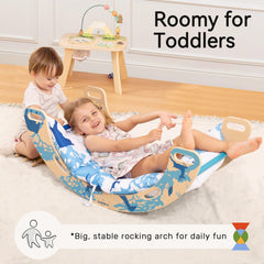 Wingyz foldable gym travels well for family visits and playdates