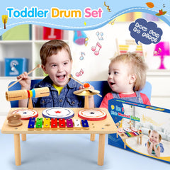 Wingyz wooden tone block adds warm rhythm during play sessions