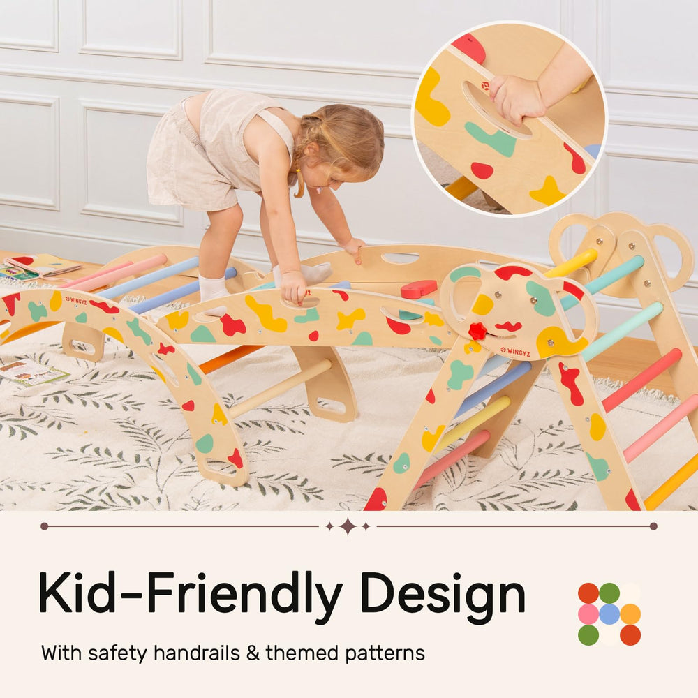 Wingyz cognitive-friendly design with dual animal visuals sparks curiosity during play.
