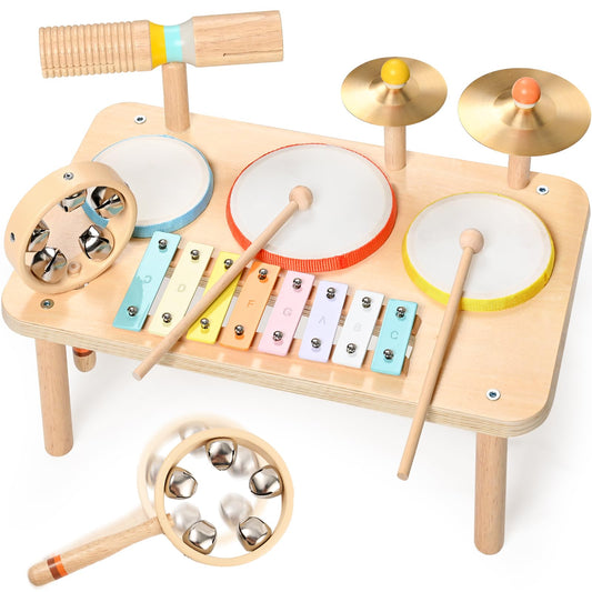 WINGYZ Kids Drum Set full assembly ready for interactive rhythm play.