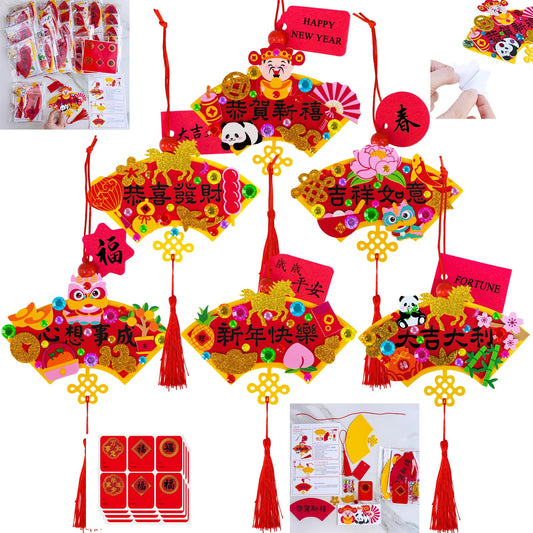 Winlyn instruction card with photos guiding a tidy craft activity