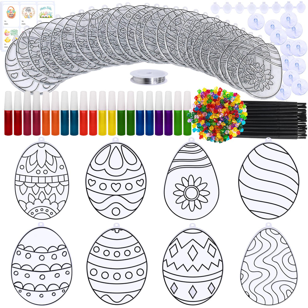 Winlyn rainbow beads add bright color options for bead-stringing projects.