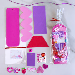 Winlyn Valentine sticker varieties personalize bookmarks for kids' stories and gifts.