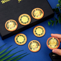 WinnerWhy coins first in last out engraving close-up showing valor motif