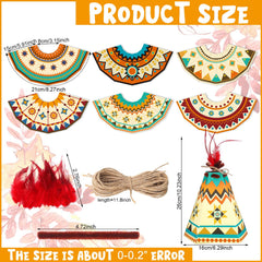 WinnerWhy native american month teepee tent crafts, ideal for classroom projects and celebrations.