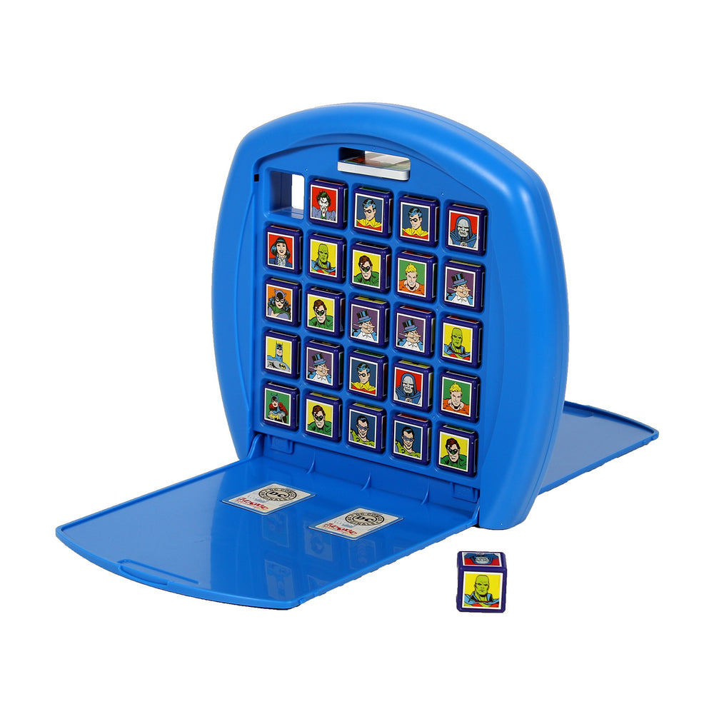 Winning Moves DC Top Trumps Match compact case for easy storage and travel-ready play