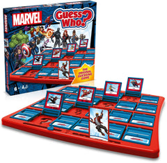 Winning Moves Marvel Guess Who? characters laid out for quick gameplay
