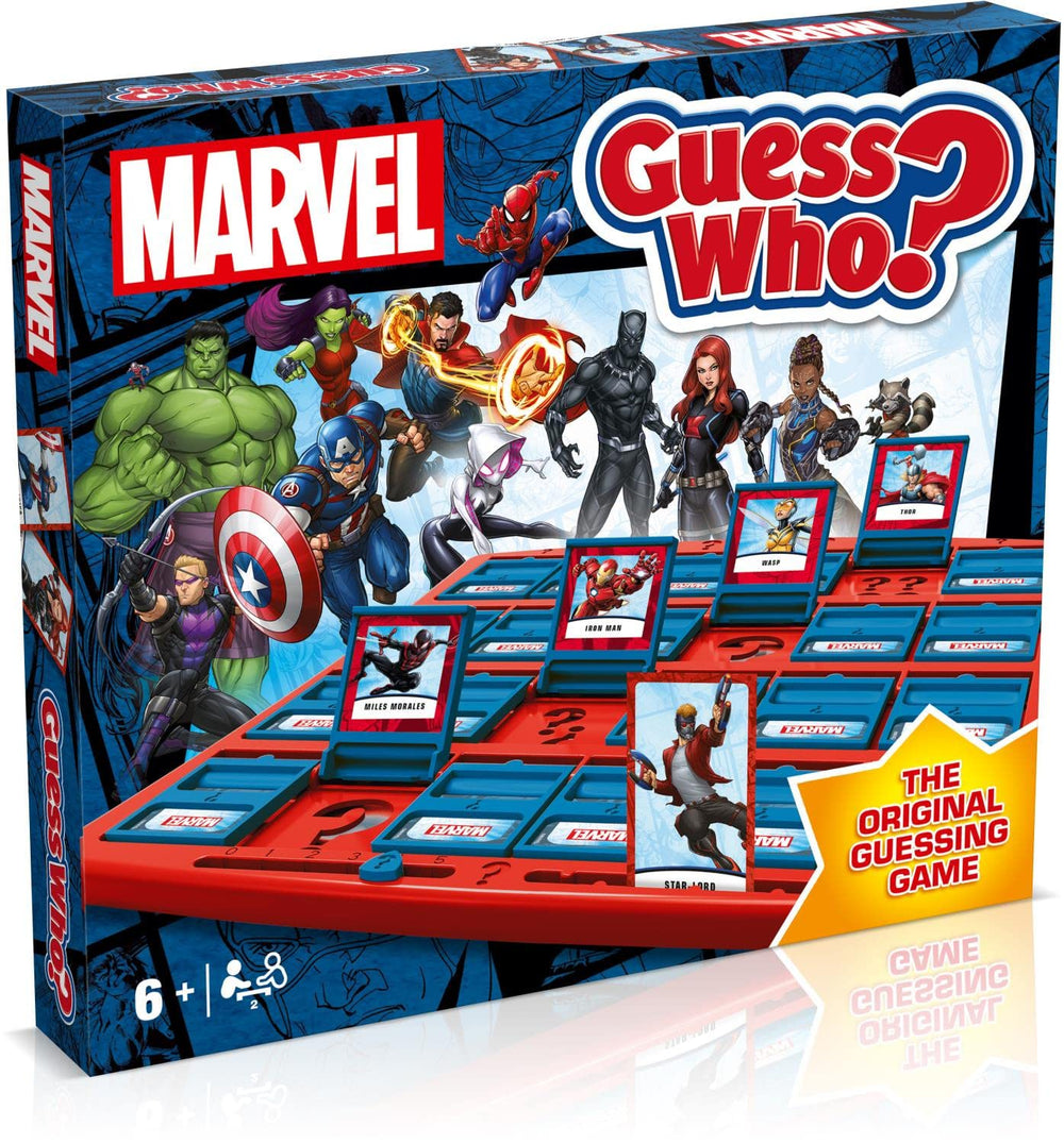 Winning Moves Marvel Guess Who? fan-favorite heroes spark engaging deducing play
