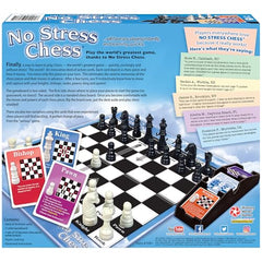 Winning Moves No Stress Chess pieces offer tactile play for confident practice.