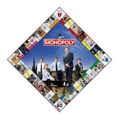 Winning Moves The Office Monopoly board captures iconic locations for relatable turns.
