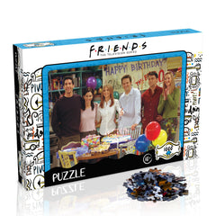Winning Moves official licensed Friends jigsaw, durable construction for repeat viewing and gifting.