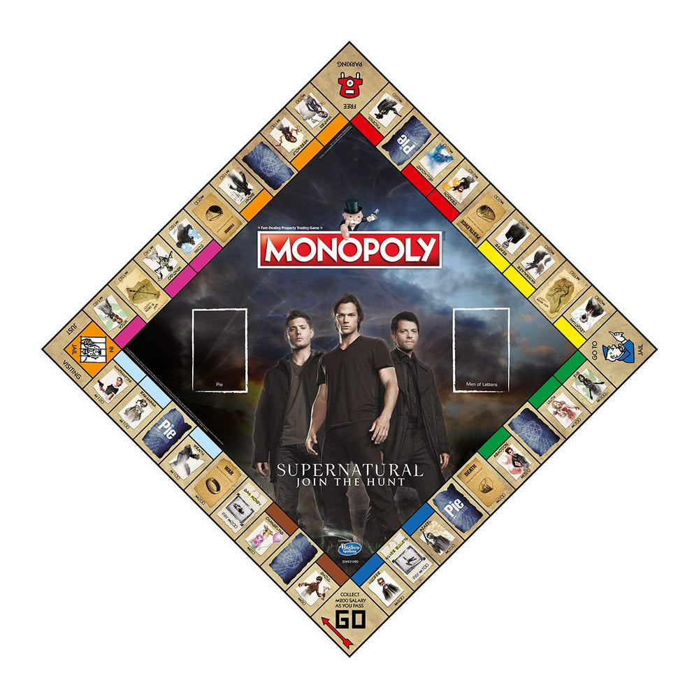 Hex Bag token from Winning Moves Supernatural Monopoly highlighting unique pieces