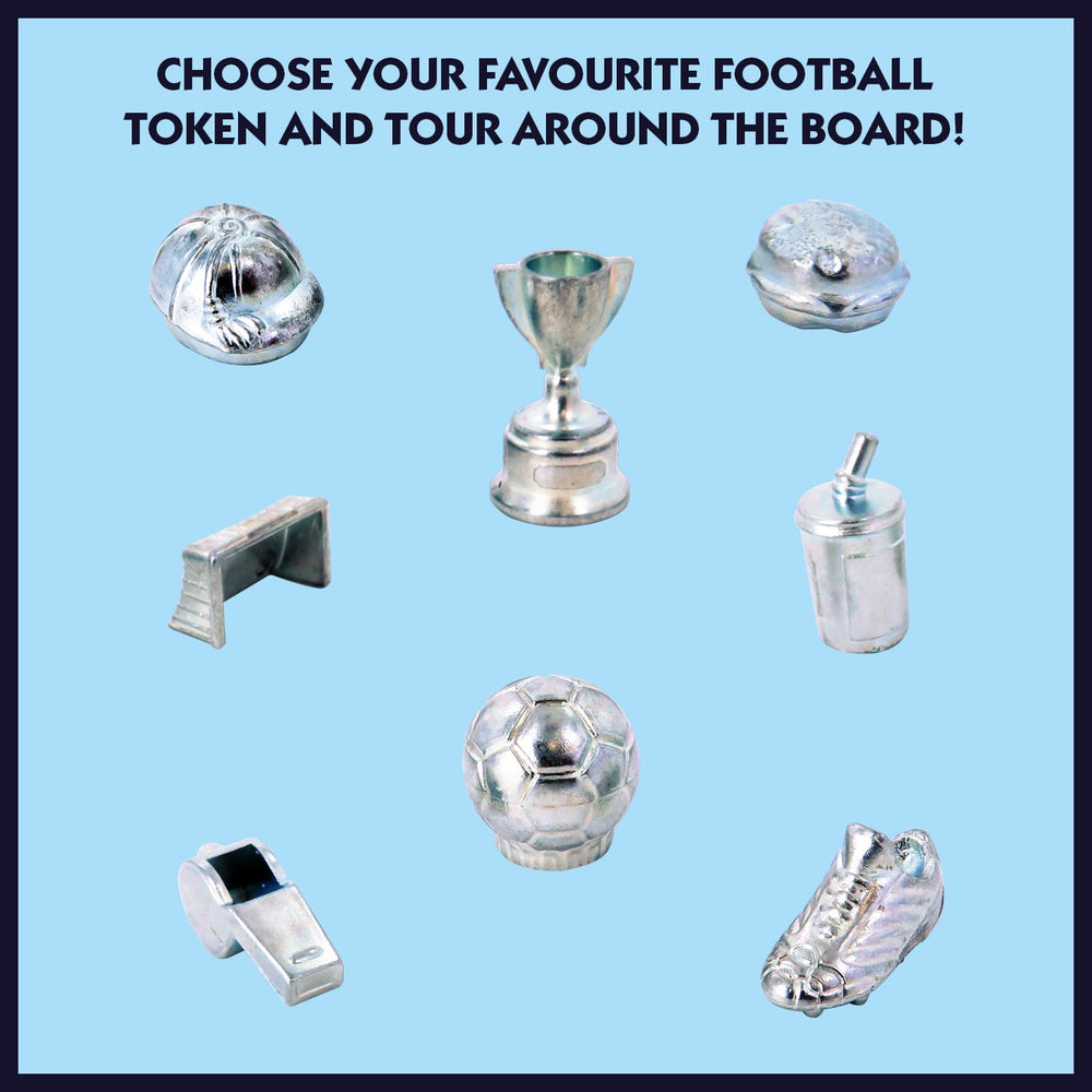 Winning Moves World Football Stars Monopoly Ronaldo token ready for competitive play.