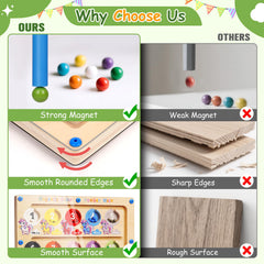Winnrok gift box packaging highlighting Montessori learning toy