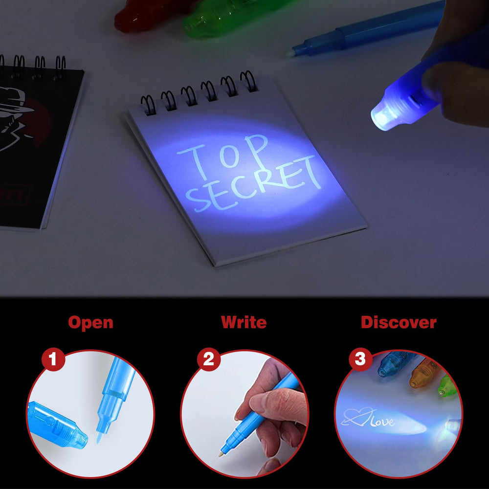 Winrayk kid magnifying glass highlighting tiny clues during play
