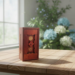 Winshare Good Luck Puzzle Box dimensions six-by-three-point-two inches for compact display