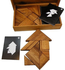 Winshare Logic Tangram Set travel-case design for on-the-go puzzles