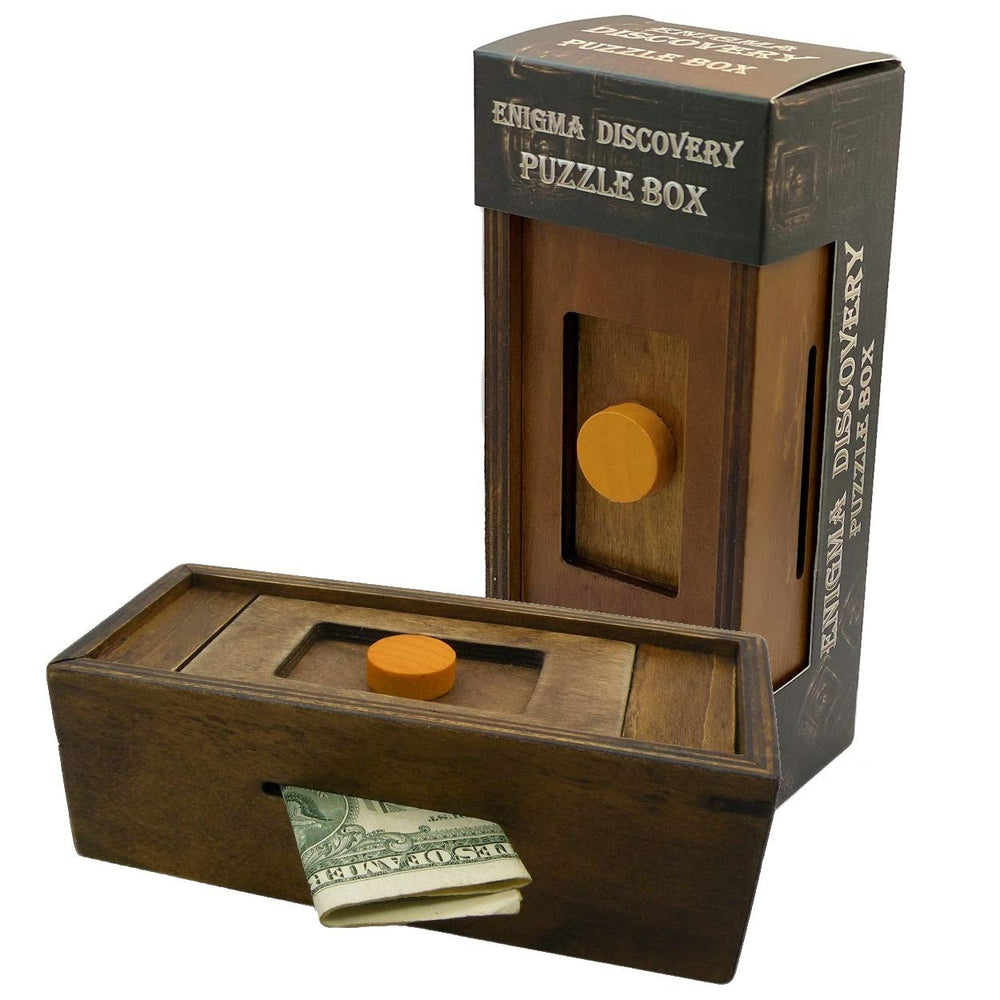 Winshare Puzzle Box Enigma lock visible in action, showcasing a clever opening
