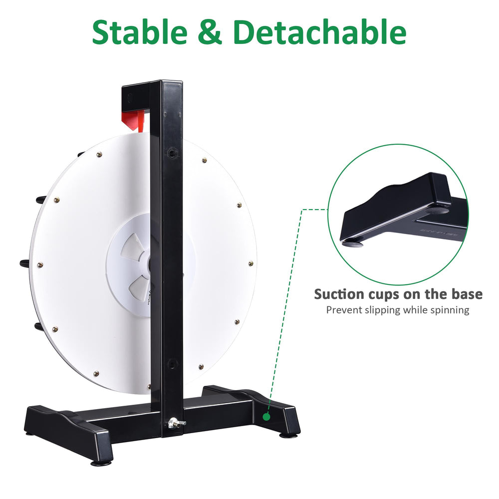 WinSpin detachable stand and light weight support portable setups.