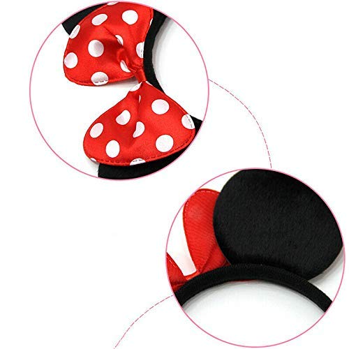 Winvin plush headband with two-tone design for comfortable wear