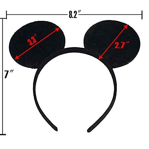 Winvin polka-dot bow headband perfect for party favors and photos.