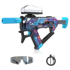 Winyea Electric Gel Ball Blaster in firing action for outdoor battles