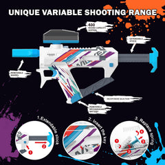 Winyea Tag Electric Crystal Splatter hopper with 400 rounds ready for action
