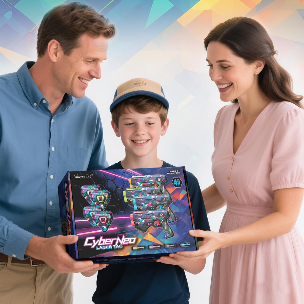 Winyea Tag laser tag gift set, perfect for teens' birthday celebrations.