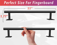 WIPHANY flat rail with stable bases enhances balance during training sessions.