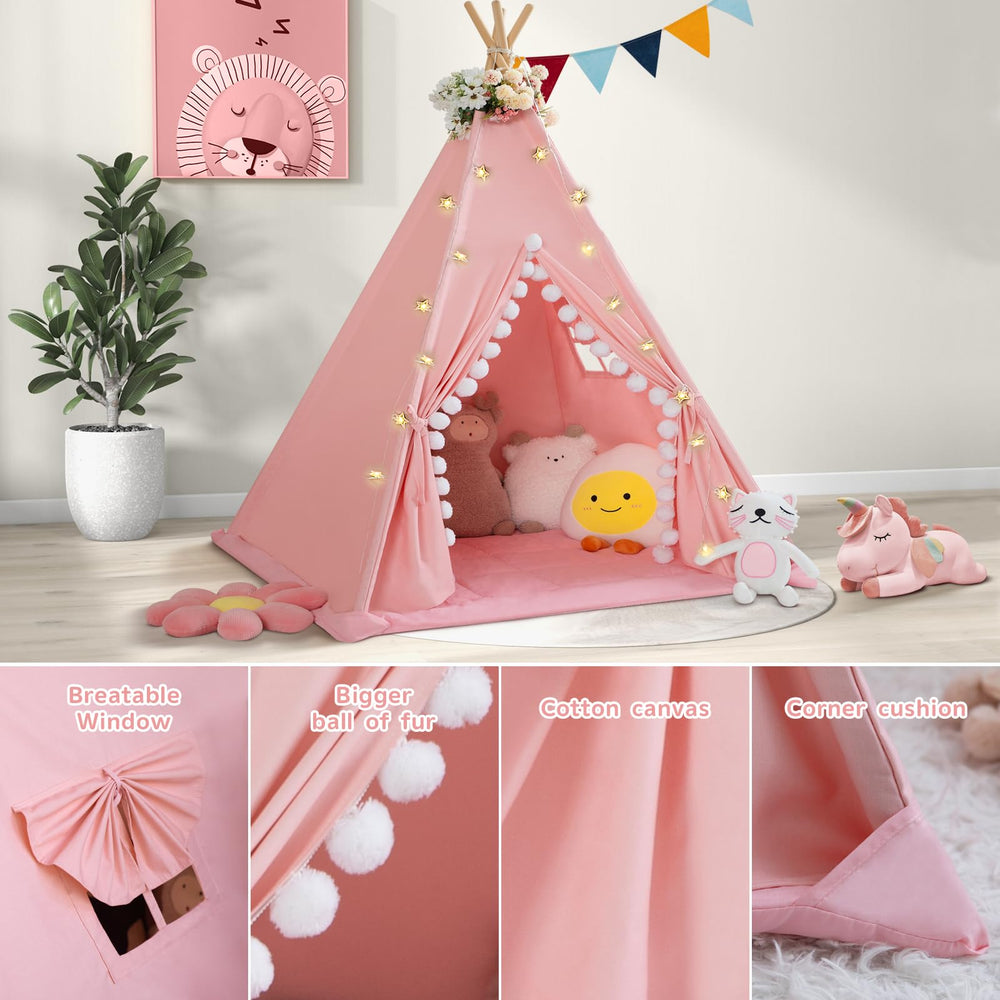 Wirhao pink star lights add a magical bedtime ambiance
