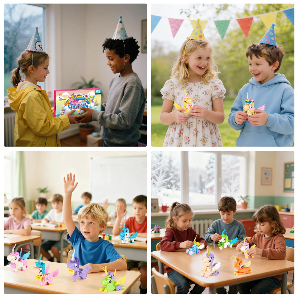 Classroom exchange ready Wisdom Castle unicorn set for kids
