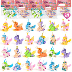 Wisdom Castle unicorn building set included in 24-pack for classroom fun