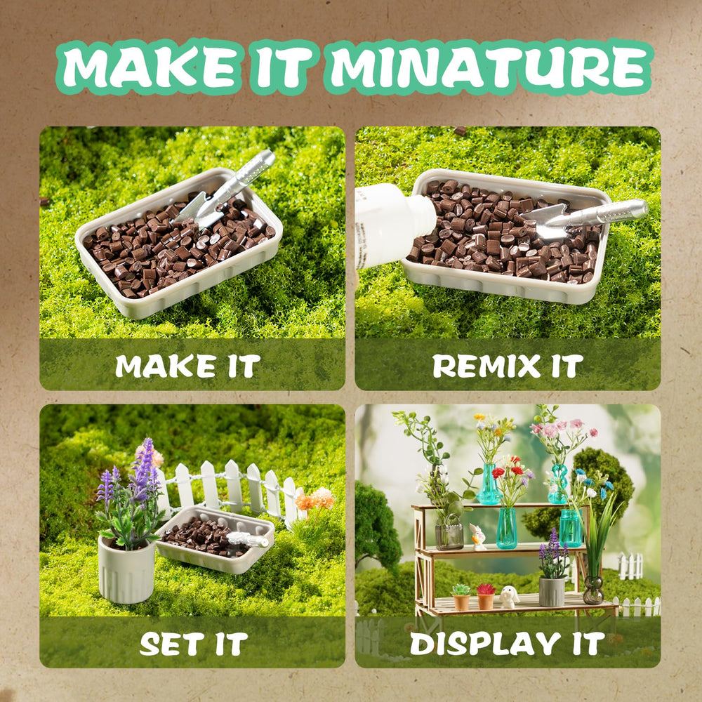 WishaLife Tiny Jars & Tweezers: store delicate mini harvests with precision.